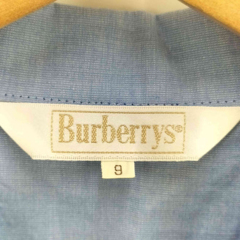 バーバリーズ BURBERRYS アルミホイルボタン 半袖 シャツワンピース レディース 9
