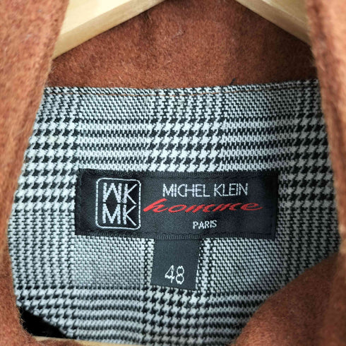 ミッシェルクラン MICHEL KLEIN ウールフーデッドナポレオンジャケット メンズ JPN:48