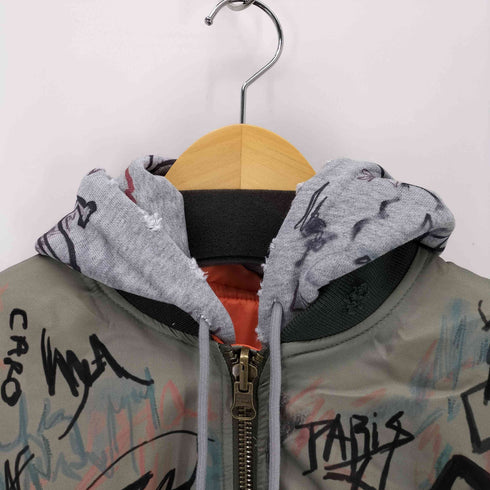 MOWALOLA Graffiti Bomber メンズ import:S