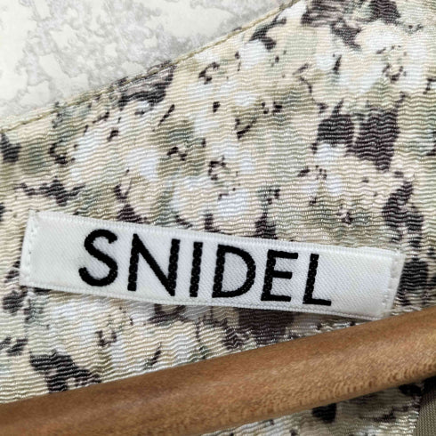 スナイデル snidel バリエーションマーメイドプリントワンピ レディース 0