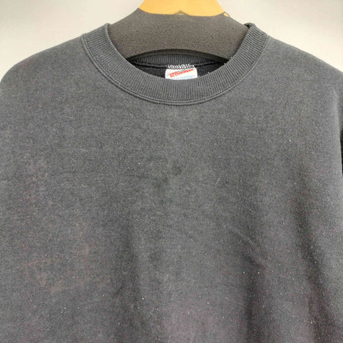 ヘインズ Hanes 90S バックプリントクルーネックスウェット メンズ import:L