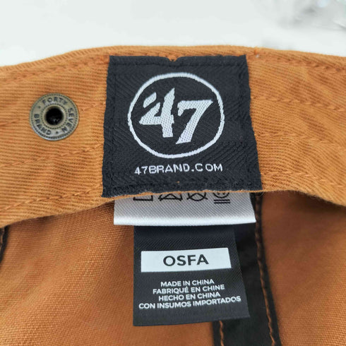 フォーティセブンブランド 47 BRAND newnow 47 CLEAN UP ロゴ刺繍 6Pキャップ レディース FREE