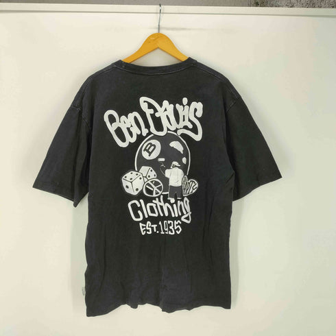 ベンデイビス BEN DAVIS BALL ETC VNTG TEE 8ボール バック プリント S/S Tシャツ メンズ import:L
