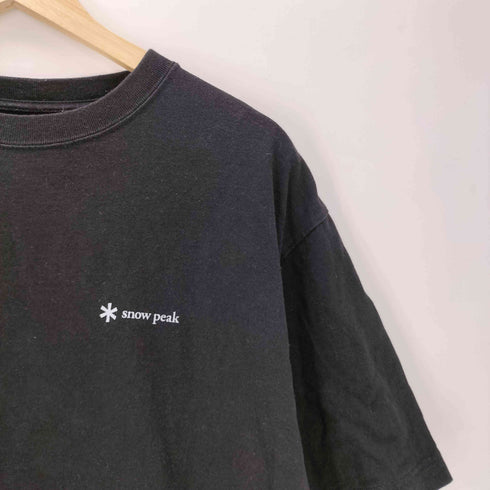 スノーピーク Snow Peak 24SS 別注 UCCP Solid Stake Tshirt バックプリント S/S Tシャツ メンズ JPN:L