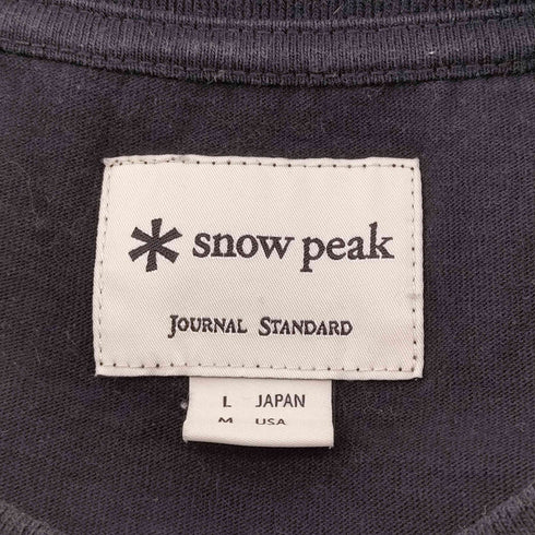 スノーピーク Snow Peak 24SS 別注 UCCP Solid Stake Tshirt バックプリント S/S Tシャツ メンズ JPN:L