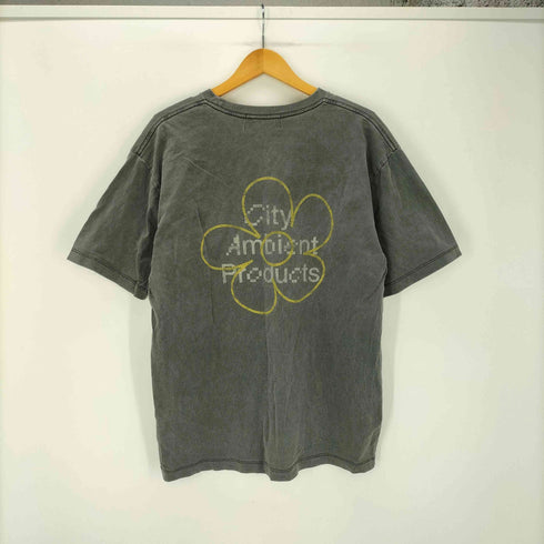 シップス SHIPS city ambient products 25SS フラワー プリント フェード ピグメント S/S Tシャツ メンズ JPN:L