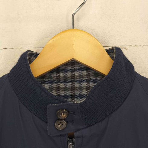 アクアスキュータム AQUASCUTUM リバーシブルハリントンジャケット メンズ import:M