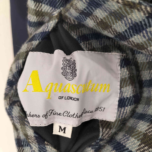 アクアスキュータム AQUASCUTUM リバーシブルハリントンジャケット メンズ import:M