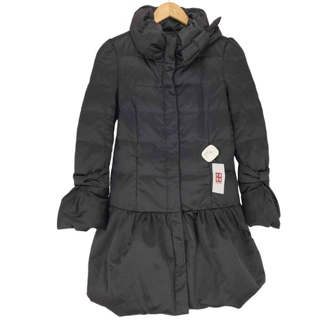 ルイルエブティック RUIRUE BOUTIQUE リボンデザイン ダウンコート レディース import:S