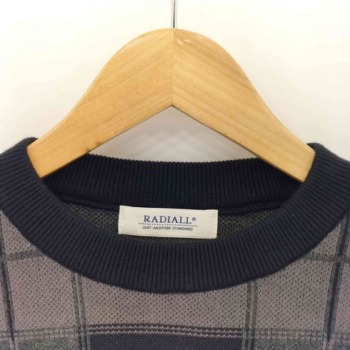ラディアル RADIALL LO-LO -CREW NECK SWEATER S/S ショートスリーブクルーネックセーター メンズ M