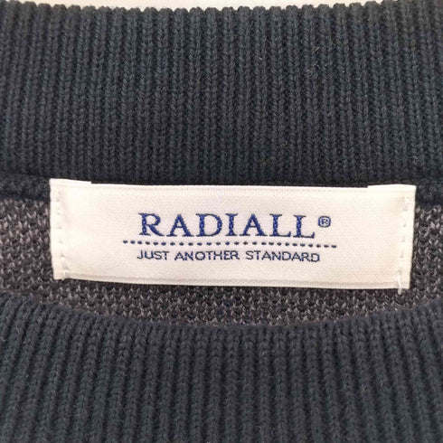 ラディアル RADIALL LO-LO -CREW NECK SWEATER S/S ショートスリーブクルーネックセーター メンズ M
