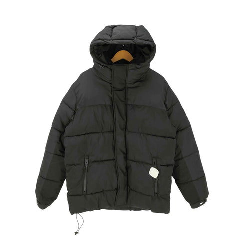 ザラ ZARA dnwr. リップストップ 中綿 パファー フーデッド ジャケット メンズ import:M