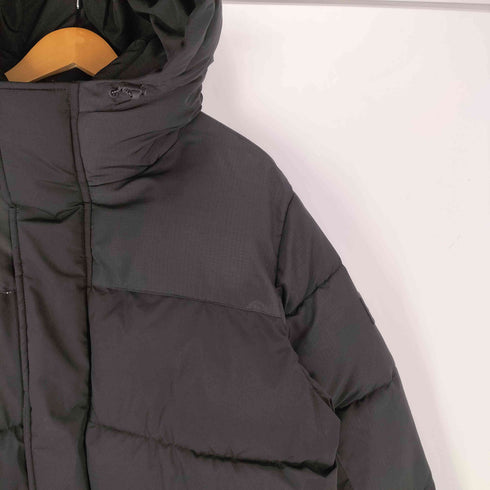 ザラ ZARA dnwr. リップストップ 中綿 パファー フーデッド ジャケット メンズ import:M