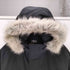ザラ ZARA dnwr. フード ファー付き 中綿 パファー コート ウエスト ドローコード メンズ import:M
