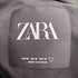 ザラ ZARA dnwr. フード ファー付き 中綿 パファー コート ウエスト ドローコード メンズ import:M