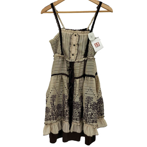 アクシーズファム axes femme リボン レース キャミ ワンピース レディース JPN:M