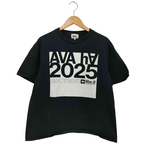 GDC AVA-Ha T 2025 ブラック Tシャツ 復刻 メンズ M