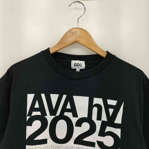 GDC AVA-Ha T 2025 ブラック Tシャツ 復刻 メンズ M
