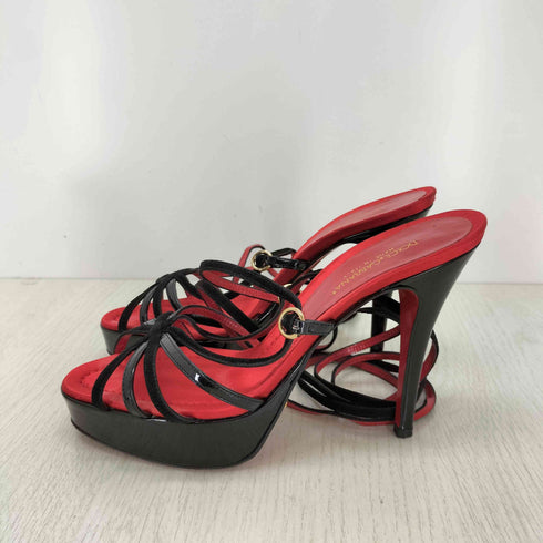 ドルチェアンドガッバーナ DOLCE&GABBANA Lace Up Sandals レースアップ ヒール サンダル レディース 37½