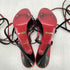 ドルチェアンドガッバーナ DOLCE&GABBANA Lace Up Sandals レースアップ ヒール サンダル レディース 37½