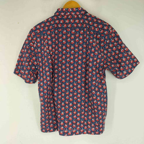 フェアファクス FAIRFAX Shufly 総柄 S/S 開襟シャツ メンズ import:L