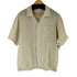 フェアファクス FAIRFAX リネン100% S/S 開襟シャツ メンズ import:L