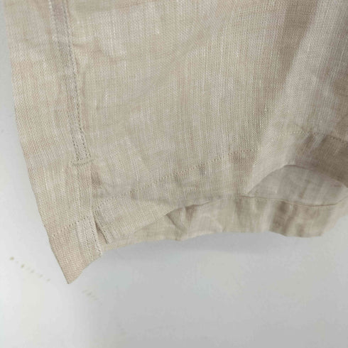フェアファクス FAIRFAX リネン100% S/S 開襟シャツ メンズ import:L