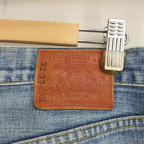 リーバイス LEVI STRAUSS&CO 中国製 503 32X33 ジップフライ デニム メンズ 32X33