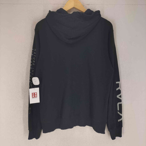ルーカ RVCA ロゴプリントジップアップパーカー メンズ JPN:S