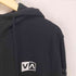 ルーカ RVCA ロゴプリントジップアップパーカー メンズ JPN:S