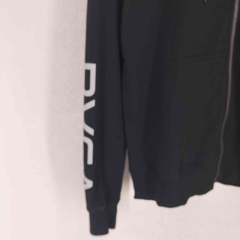 ルーカ RVCA ロゴプリントジップアップパーカー メンズ JPN:S