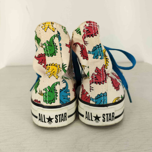コンバース CONVERSE 恐竜 総柄 オールスターハイ レディース JPN:23.5