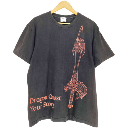 グラフィックデザイン ゲーム 龍 剣 Tシャツ メンズ JPN:L