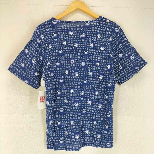 Japanese pattern 和柄 漢字 シャツ メンズ JPN:L