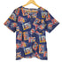 Japanese pattern 和柄 魚 シャツ メンズ JPN:M