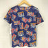 Japanese pattern 和柄 魚 シャツ メンズ JPN:M