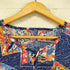 Japanese pattern 和柄 魚 シャツ メンズ JPN:M