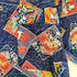 Japanese pattern 和柄 魚 シャツ メンズ JPN:M