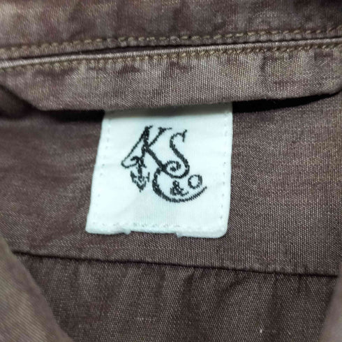 キャプテンサンシャイン KAPTAIN SUNSHINE 20SS 半袖 レギュラー カラー シャツ メンズ 36