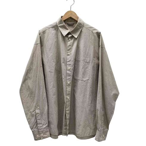 ケイス :CASE 21SS OUTDOOR STRIPE SHIRT L/S アウトドア ストライプ シャツ メンズ JPN:M