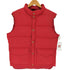 ウールリッチ WOOLRICH USA製 紺タグ 比翼ジップ ダウン ベスト メンズ import:M