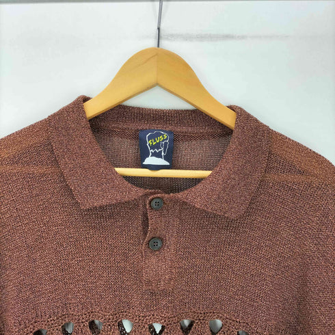 FLUSS フルス 22SS Basket Polo S/S バスケット ニット ポロ メンズ ONE SIZE