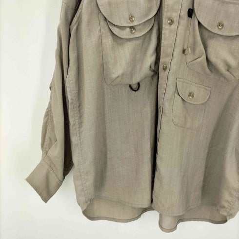 ダイワピアサーティナイン DAIWA PIER39 22SS Tech Bombay Safari Shirts L/S テック ボンベイ サファリ シャツ メンズ JPN:M