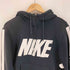ナイキ NIKE 袖 フロントロゴプリント ジップアップ パーカー メンズ import:M