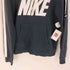 ナイキ NIKE 袖 フロントロゴプリント ジップアップ パーカー メンズ import:M