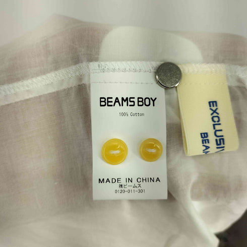 ビームスボーイ BEAMS BOY サインギャザースモック レディース FREE