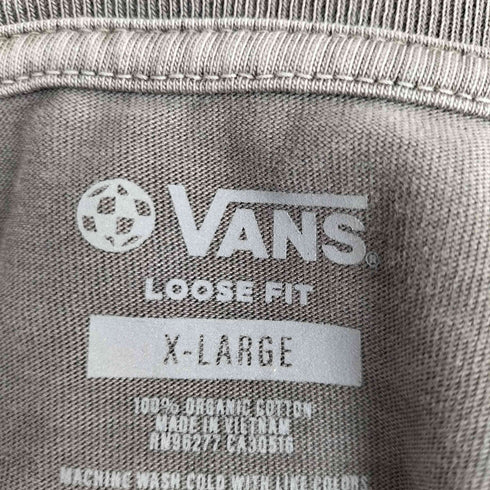 バンズ VANS 両面プリント L/S Tシャツ メンズ JPN:XL