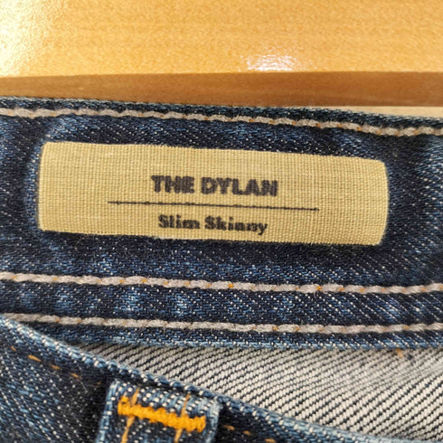 エージーアドリアーノゴールドシュミット AG / ADRIANO GOLDSCHMIED THE DYLAN Slim Shiany USA製 ジップアップ デニムパンツ メンズ 29