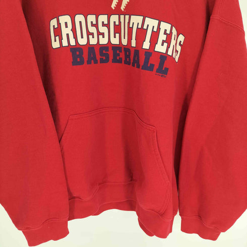 ギルダン GILDAN BASEBALLプリント プルオーバー パーカー メンズ import:XL