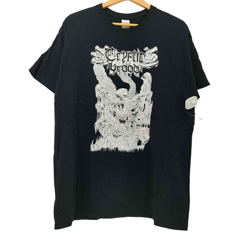 ジャーマン デスメタル バンド 来日 アートワーク プリント S/S Tシャツ メンズ import:L